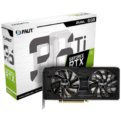 Karta graficzna PALIT GeForce RTX 3060 Ti Dual 8GB