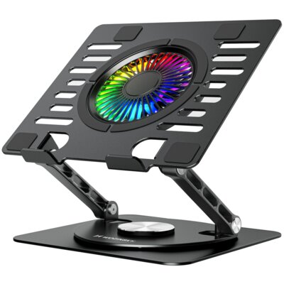Podstawka chłodząca WOZINSKY WDCX-X16-AS CoolBase RGB Czarny