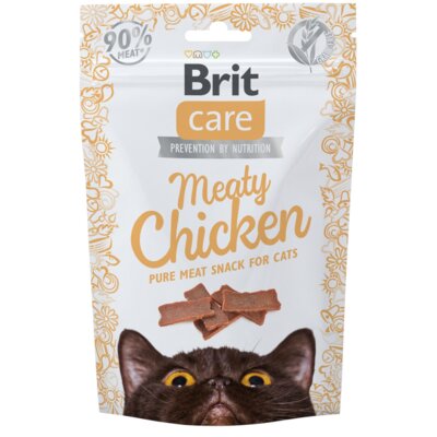 Przysmak dla kota BRIT CARE Snack Meaty Kurczak 50 g