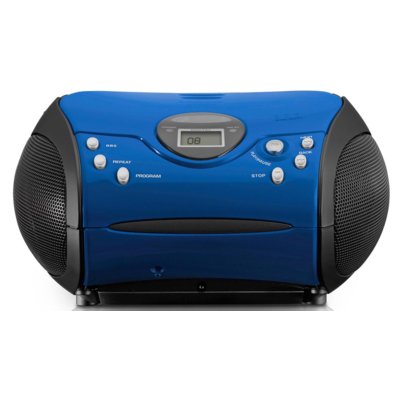 Radioodtwarzacz LENCO SCD-24 Niebieski