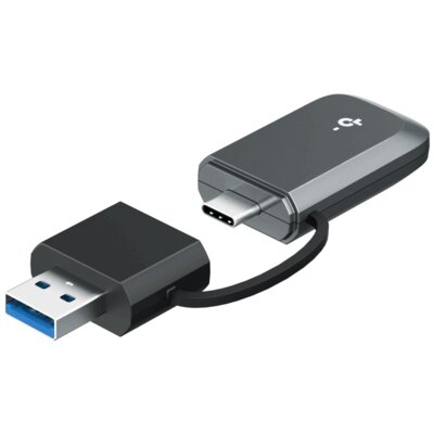 Karta sieciowa TP-LINK Archer TBE400U USB-C / USB-A, Zewnętrzna, 2.4 / 5 / 6 GHz