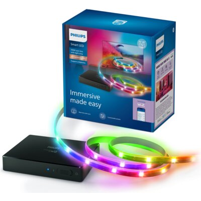 Taśma LED PHILIPS SMART HDMI 2.0 Sync Box Kit 75 - 85 929004667921 3.30 m Bluetooth/Wi-Fi