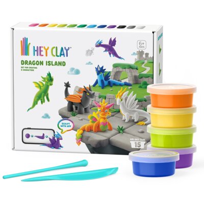 Masa plastyczna HEY CLAY Wyspa Smoków HCL15035CEE15