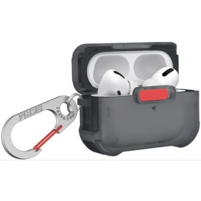 Etui na słuchawki SKINARMA Mecha do Apple AirPods Pro 2 Szary