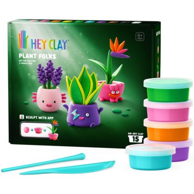 Masa plastyczna HEY CLAY Zielona ekipa HCL15033CEE15