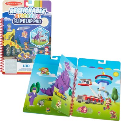 Książka z naklejkami MELISSA&DOUG Psi Patrol 33255 (twarda okładka)