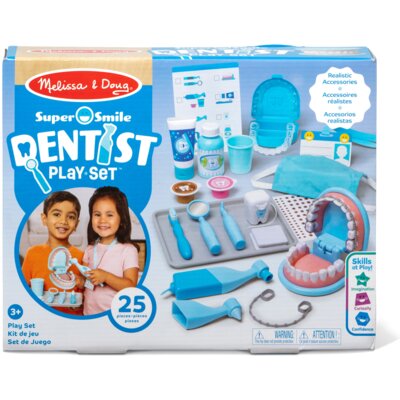 Zabawka zestaw dentystyczny MELISSA&DOUG Super Smile Dentist Play Set 6074886