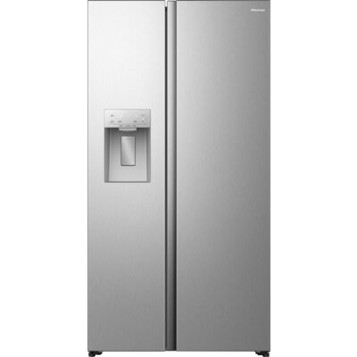 Lodówka HISENSE Seria 5 RS5P528STIE No frost Side by side Kostkarka 178.6cm Stal nierdzewna