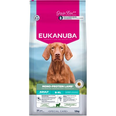 Karma dla psa EUKANUBA Special Care Adult Mono-Protein Jagnięcina 12 kg