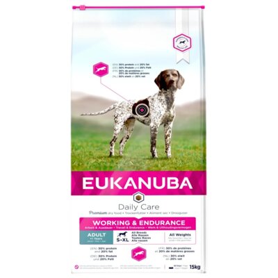 Karma dla psa EUKANUBA Daily Care Working & Endurance Kurczak 15 kg