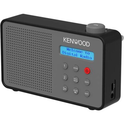 Radio KENWOOD CR-M25DAB-H Cyfrowe Przenośne Szary