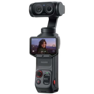 Kamera sportowa INSTA360 Luna Ultra Creator Bundle Stellar Czarny AI, filmy 8K/4K, Wi-Fi, Bluetooth