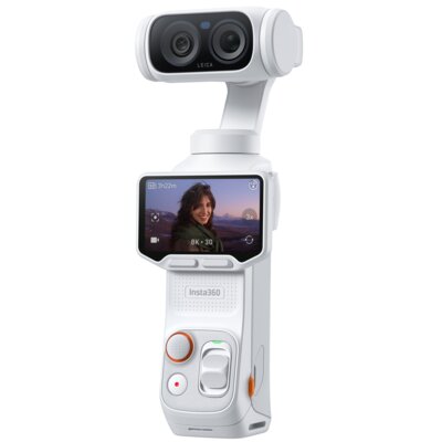 Kamera sportowa INSTA360 Luna Ultra Creator Bundle Stellar Biały AI, filmy 8K/4K, Wi-Fi, Bluetooth