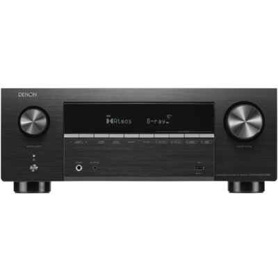Amplituner DENON AVR-X2900H DAB Czarny 7.2-kanałowy, 8K, Dolby Atmos, DTS:X, HDMI eARC, Wi-Fi, Bluetooth, AirPlay2, Multiroom HEOS