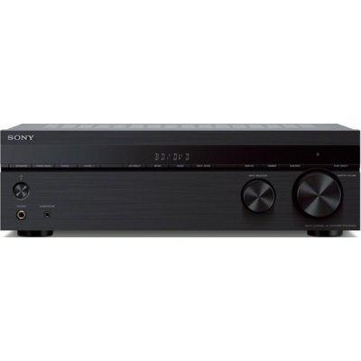 Amplituner SONY STR-DH 590 Czarny, 5.2-kanałowy, 4K HDR, Dolby Vision, DTS HD Master Audio, BT, Kalibracja DCAC