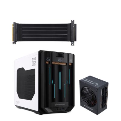 Obudowa ACER Predator MI900 + Taśma ACER DP.Z3WWW.P01 280mm + Zasilacz ACER GX850 850W 80 Plus Gold