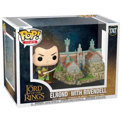 Figurka FUNKO Pop The Lord Of The Rings: Elrond With Town Rivendell
