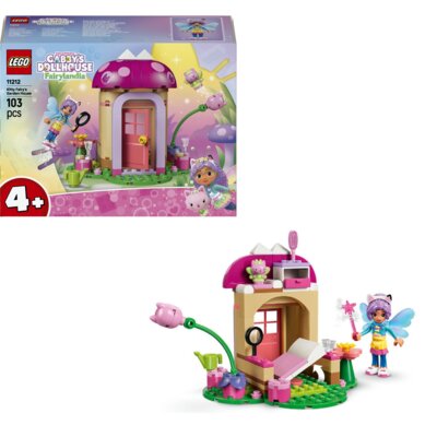 LEGO 11212 Gabby's Dollhouse Domek w ogrodzie Wróżkici