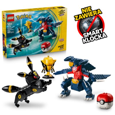 LEGO 72165 Pokémon SMART Play Umbreon kontra Garchomp — walka o mistrzostwo