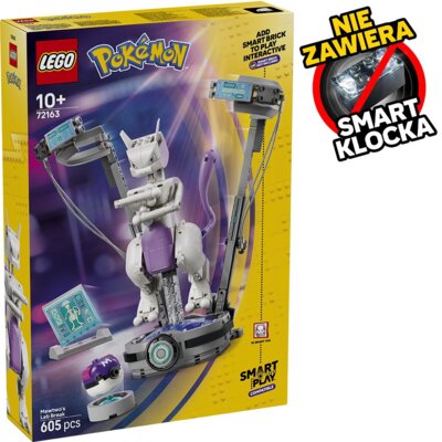 LEGO 72163 Pokémon SMART Play Ucieczka z laboratorium Mewtwo