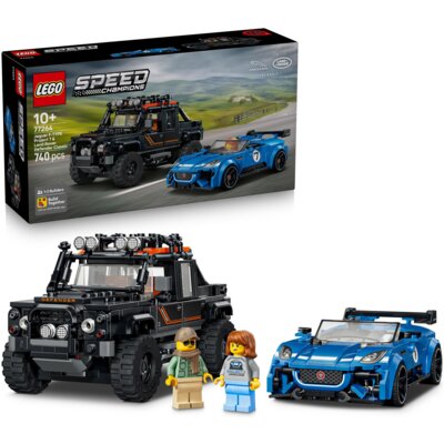LEGO 77264 Speed Champions Jaguar Project 7 i Land Rover Defender
