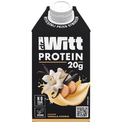 Napój DR WITT Protein Waniliowe ciastko (500 ml)