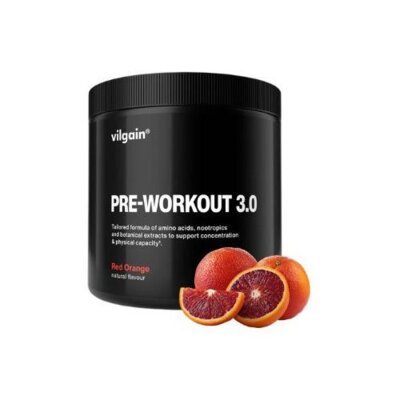 Przedtreningówka VILGAIN Pre-Workout 3.0 Czerwona pomarańcza (450 g)