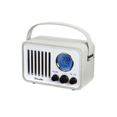 Radiobudzik M-AUDIO LM-33W Biały