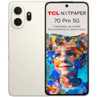 Smartfon TCL NXTPAPER 70 Pro 8/256GB 6.9" 120Hz Złoty