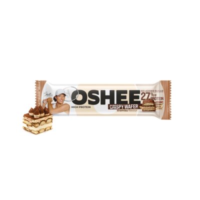 Baton proteinowy OSHEE Crispy Protein Bar Tiramisu (37 g)