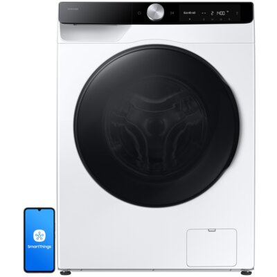 Pralko-suszarka Slim SAMSUNG AI Seria 6000 WD90DG6G94BKU4 9/5kg AI Ecobubble, Autodozowanie, Program Super Szybki 39'