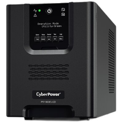 Zasilacz UPS CYBERPOWER PR1000ELCD 1000VA 900W
