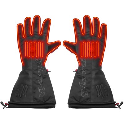Podgrzewane rękawice GLOVII GS9S (rozmiar S) Czarny