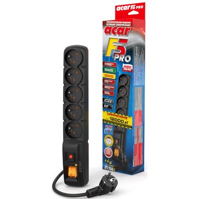 Listwa ACAR F5 Pro W0094 (5 m) Czarny