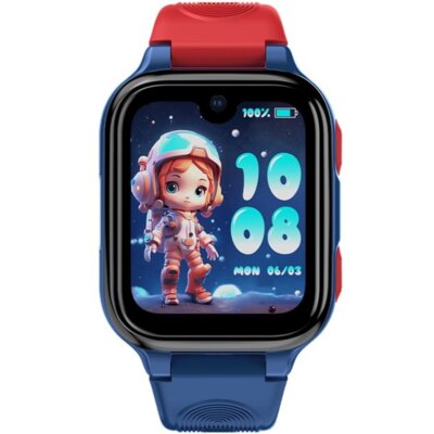 Smartwatch LOCON Watch Slay AI GJD.16 Granatowo-czerwony