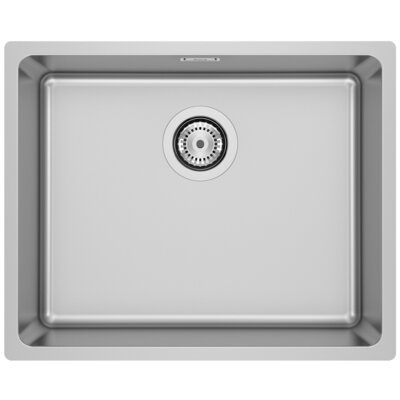 Zlewozmywak jednokomorowy ROCA Roma 54 A870P10500 Stal nierdzewna 44x54