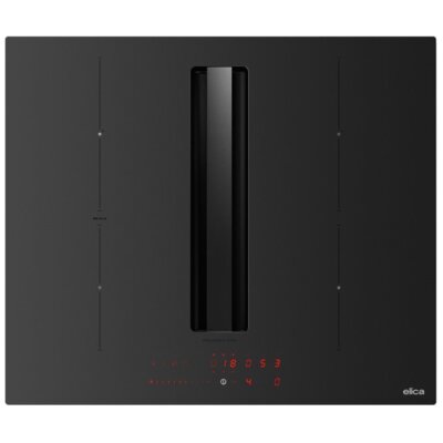 Płyta indukcyjna z wbudowanym okapem ELICA NikolaTesla Alpha Advance RAW BA 60 Czarny mat