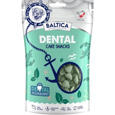 Przysmak dla psa BALTICA Snacks Dental Care z łososiem, algami i miętą 100 g