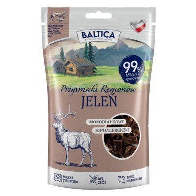 Przysmak dla psa BALTICA Smaki Regionów Jeleń 80 g