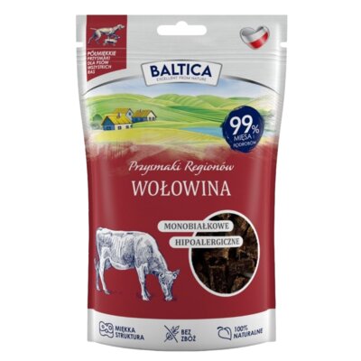 Przysmak dla psa BALTICA Smaki Regionów Wołowina 80 g