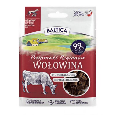 Przysmak dla psa BALTICA Smaki Regionów Wołowina 30 g