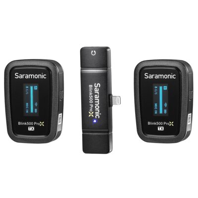 Zestaw bezprzewodowy SARAMONIC Blink500 ProX B4 (RXDI+TX+TX)