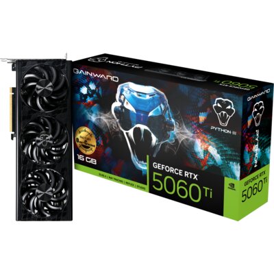 Karta graficzna GAINWARD GeForce RTX 5060 Ti Python III OC 16GB DLSS 4.5