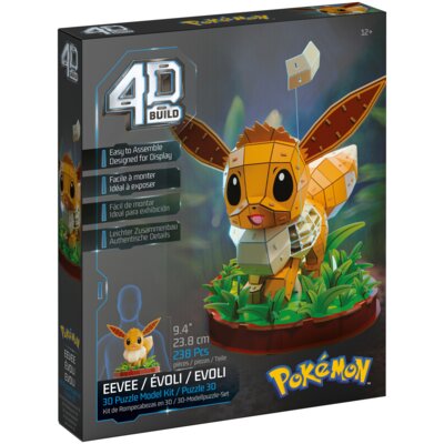 Puzzle 3D SPIN MASTER 4D Build Pokemon Eevee (238 elementów)