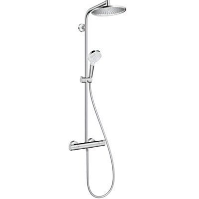 Zestaw prysznicowy natynkowy HANSGROHE Crometta S 240 27267000 z deszczownicą Chrom