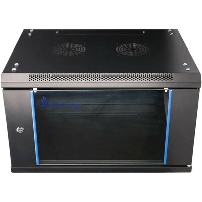 Szafa RACK EXTRALINK 19" 6U EX.7232 600 x 600 mm, Wisząca Czarny