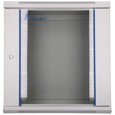 Szafa RACK EXTRALINK 19" 12U EX.8604 600 x 600 mm, Wisząca Szary