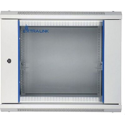 Szafa RACK EXTRALINK 19" 9U EX.8581 600 x 600 mm, Wisząca Szary