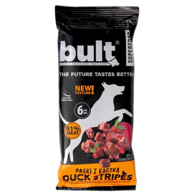 Przysmak dla psa BULT Tasty Stripes Superfoods Kaczka 60 g