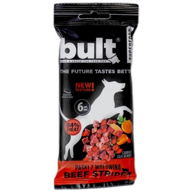 Przysmak dla psa BULT Tasty Stripes Superfoods Wołowina 60 g